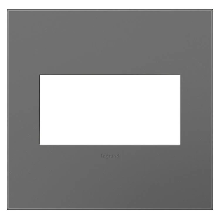 Wall Plate adorne 2 Gang Magnesium 5.29 x 5.13 Inch for adorne Switches/Dimmers and Outlets - Frankwebs