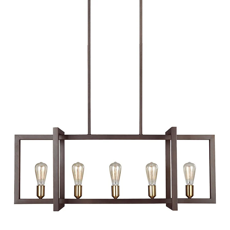 Finnegan Five-Light Island Chandelier - Frankwebs