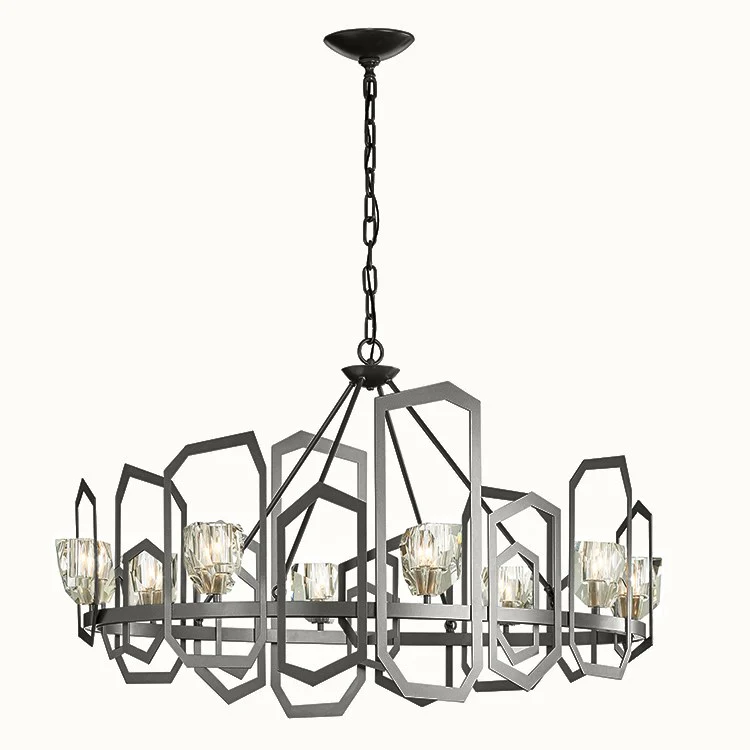 Gatsby Eight-Light Chandelier - Frankwebs