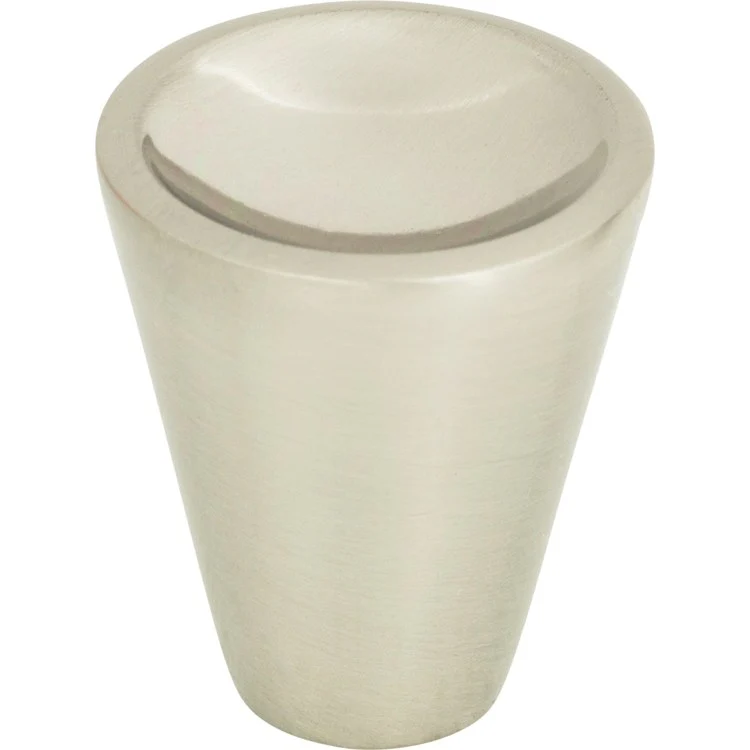 Knob Atlas Dap Cone Brushed Nickel Zinc Alloy 1 Inch - Frankwebs