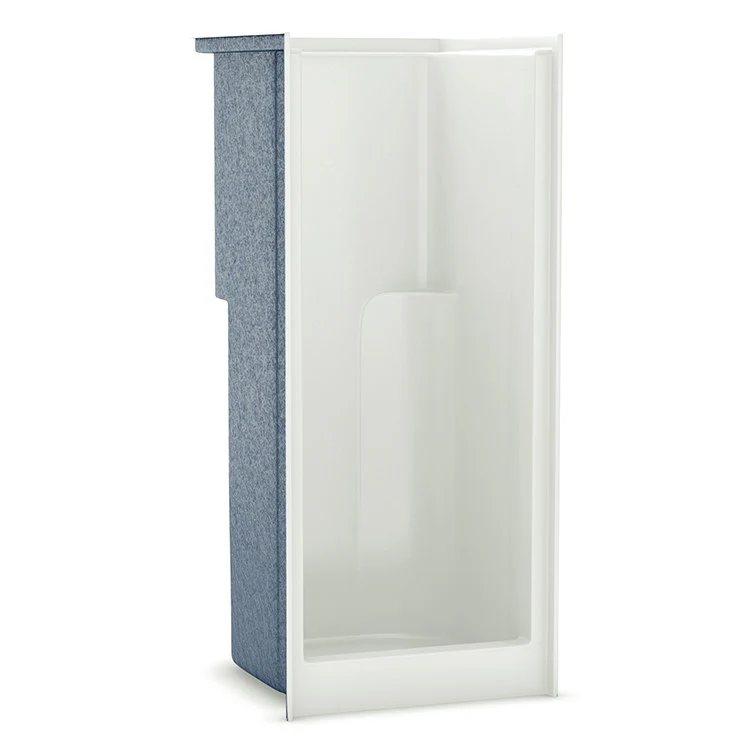 Shower Module 32 x 32 x 72 Inch AcrylX White 1 Pieces 3-3/8 Inch Center Opening - Frankwebs