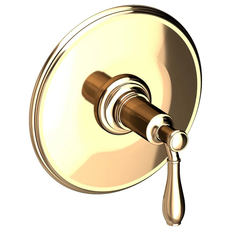 Pressure Balance Valve Trim Ithaca Round 1 Lever Antique Copper ADA Depth 4-1/4 Inch - Frankwebs