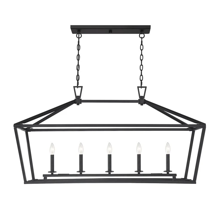 Townsend Five-Light Linear Chandelier - Frankwebs