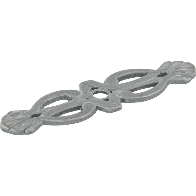 Backplate Tuscany Newton Rectangle 3-1/5 x 7/8 Inch Zinc Alloy M182 - Frankwebs