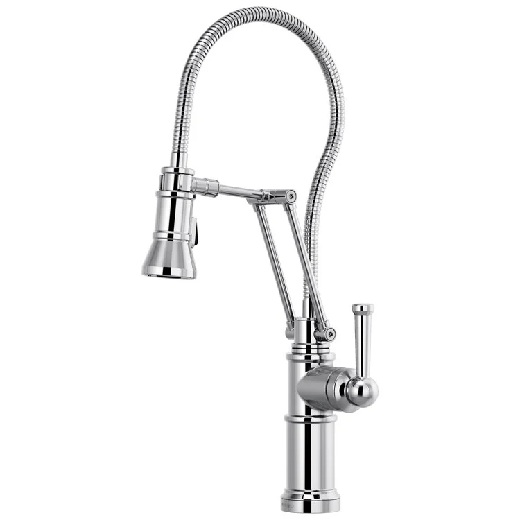 Kitchen Faucet Artesso with Finished Hose 1 Lever ADA Matte Black Pull Down 2 Function Handspray 1.8 Gallons per Minute - Frankwebs