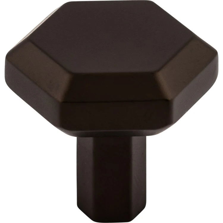 Knob Serene Lydia Hex for Decorative Hardware Oil Rubbed Bronze Zinc Alloy 1-1/8 Inch - Frankwebs