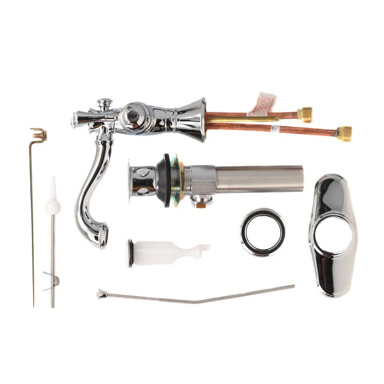 Cassidy Single Handle Bathroom Faucet with Drain - Frankwebs