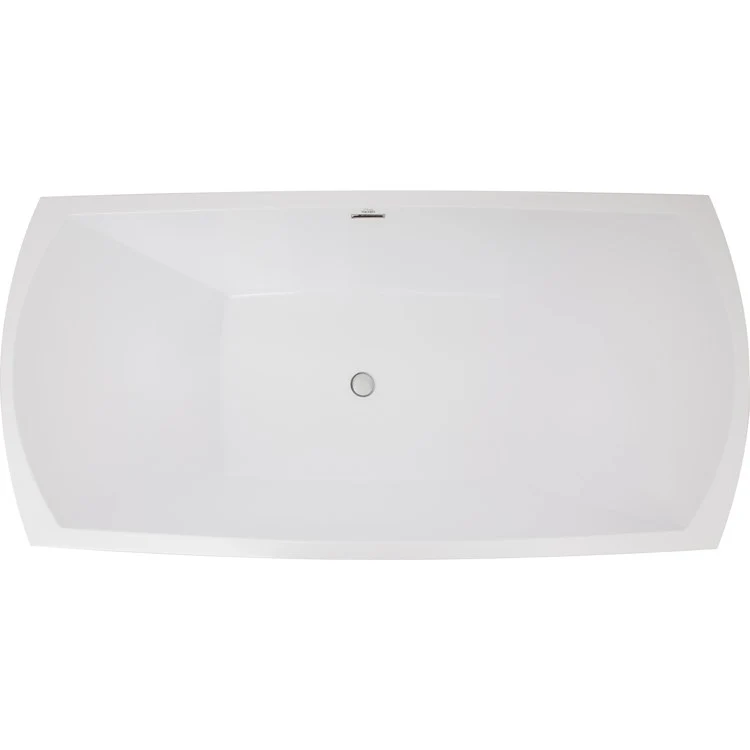 Soaking Tub Metro Collection Denali 70 x 36 Inch Freestanding Center Biscuit Hydroluxe SS - Frankwebs