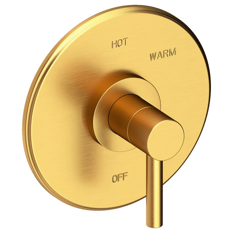 Pressure Balance Valve Trim East Linear Round 1 Lever Antique Copper ADA Depth 3 Inch - Frankwebs