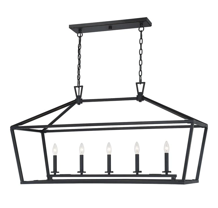 Townsend Five-Light Linear Chandelier - Frankwebs