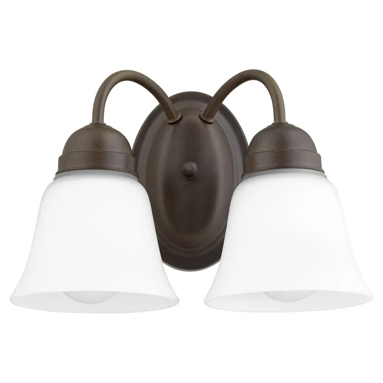 Fort Worth Two-Light Bathroom Vanity Fixture - Frankwebs