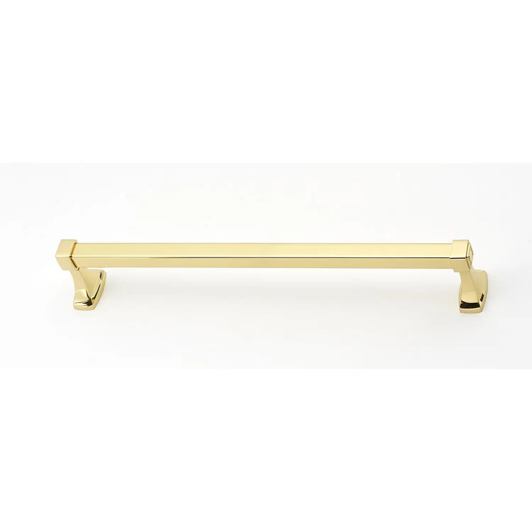 Towel Bar Cube Bath 18 Inch Polished Nickel Brass 3-1/16 Inch - Frankwebs