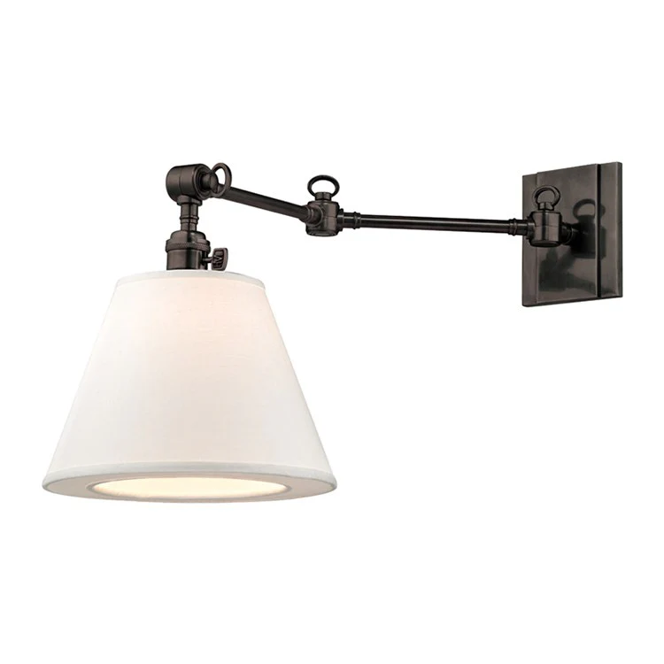 Hillsdale Single-Light Swing Arm Wall Sconce - Frankwebs