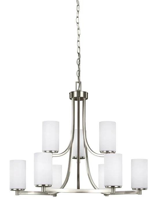 Hettinger Nine-Light Two-Tier Chandelier - Frankwebs