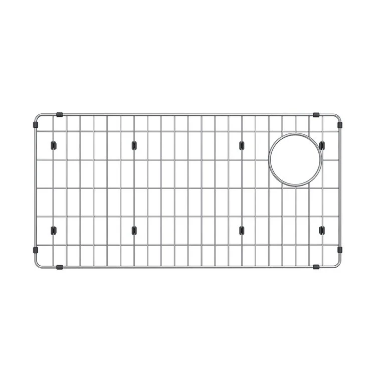 Sink Grid Crosstown Bottom Grid 28.5 x 14.5 Inch Polished Stainless Steel - Frankwebs