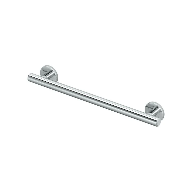 Grab Bar Latitude II 18 Inch Chrome Wall Mount Stainless Steel ADA - Frankwebs