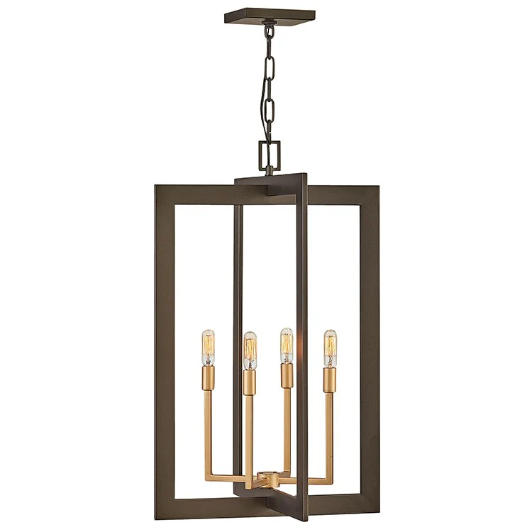 Anders Four-Light Single-Tier Medium Foyer Chandelier - Frankwebs