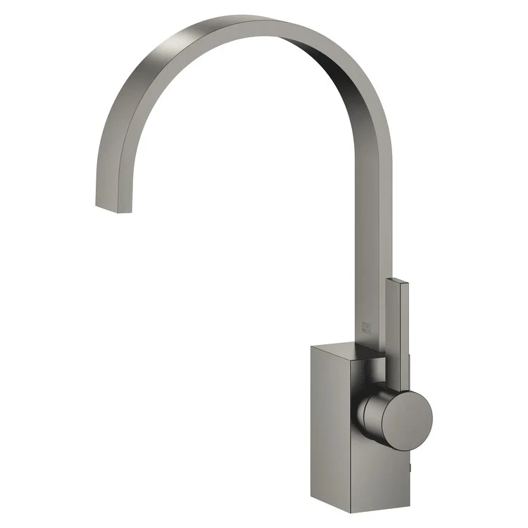 Lavatory Faucet MEM Mixer 1 Lever ADA Brushed Dark Platinum 1.2 Gallons per Minute Pop-Up Waste 1 Hole - Frankwebs