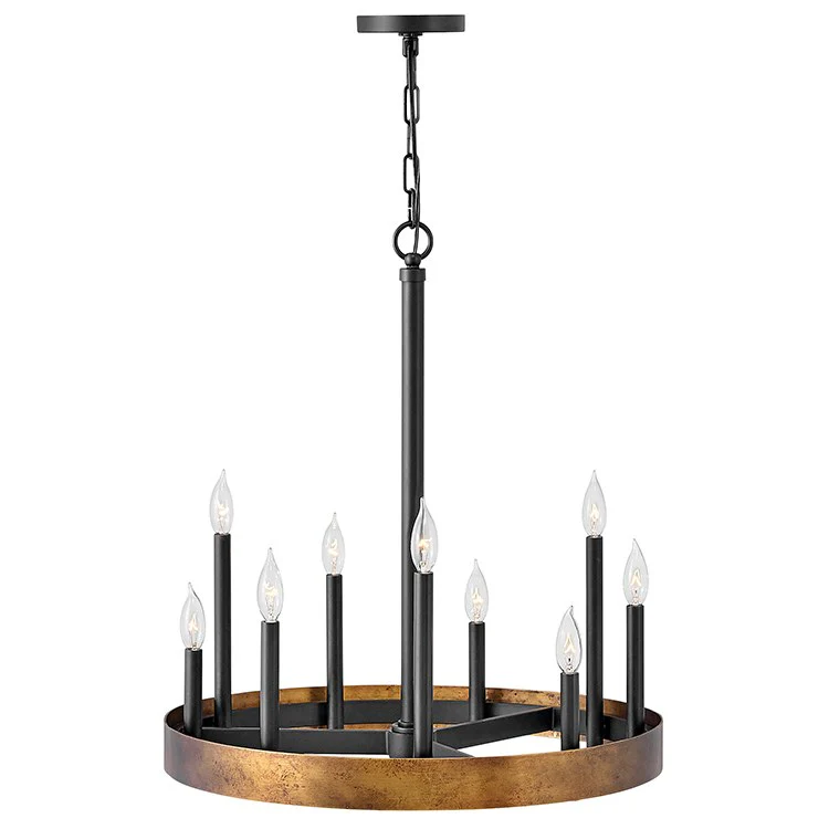 Wells Nine-Light Chandelier - Frankwebs