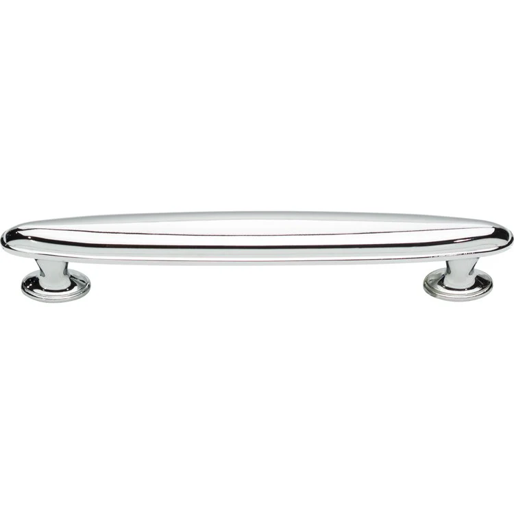 Drawer Pull Atlas Austen Oval Polished Chrome Zinc Alloy 5-1/16 Inch - Frankwebs