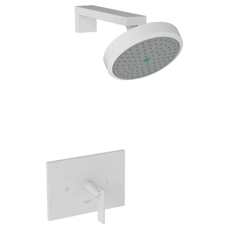 Metro Pressure Balance Shower Trim with Lever Handle - Antique Copper - Frankwebs