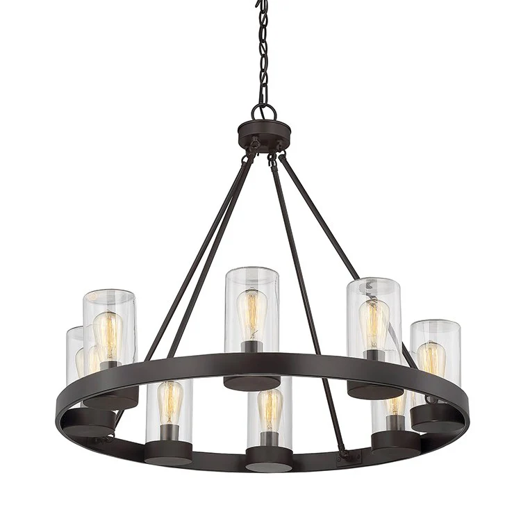 Inman Eight-Light Outdoor Chandelier - Frankwebs