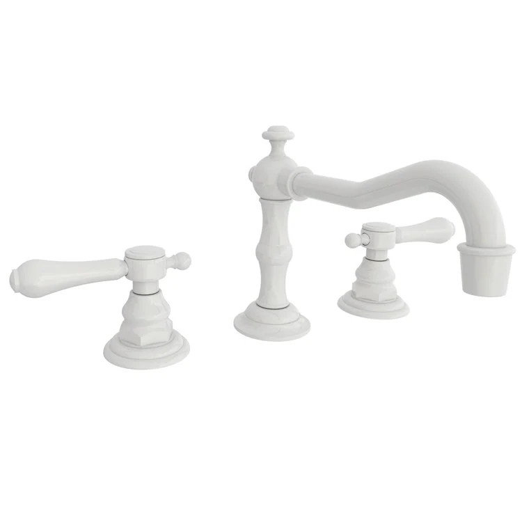 Lavatory Faucet Chesterfield Widespread 8 to 20 Inch Spread 2 Lever ADA Satin Brass PVD 1.2 Gallons per Minute Brass Spout Height 3-5/16 Inch - Frankwebs