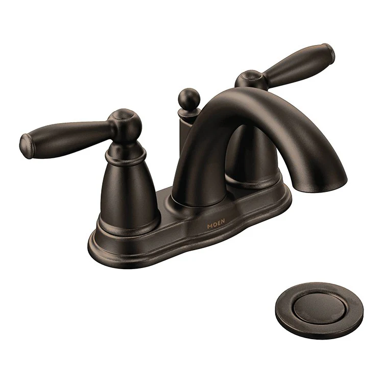 Brantford Two Handle Centerset Lavatory Faucet with Drain - Frankwebs