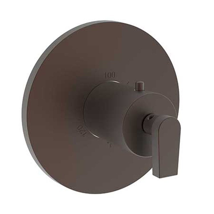 Thermostatic Trim Dorrance Round Plate 1 Lever Satin Bronze PVD ADA for Rough Valve 1-540 Face Plate and Temperature-Adjust Handle Brass - Frankwebs