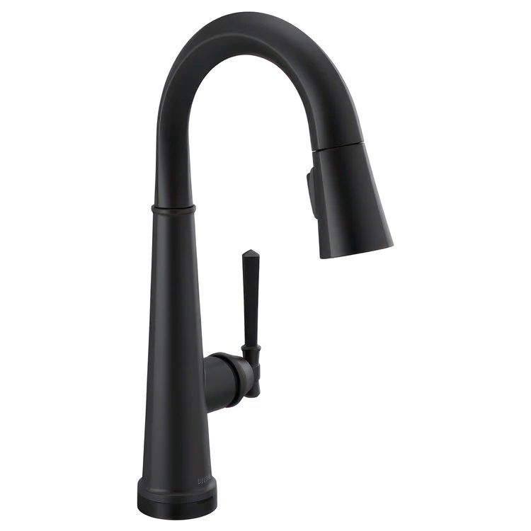 Bar Faucet Emmeline 1 Lever ADA Lumicoat Arctic Stainless Pull Down 1.8 Gallons per Minute - Frankwebs