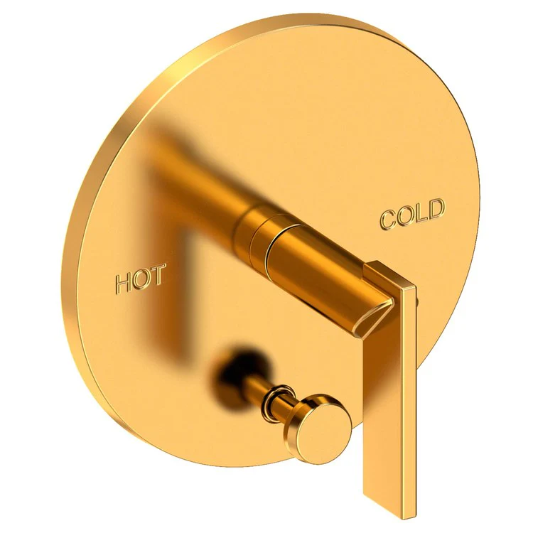 Keaton Pressure Balance Tub/Shower Valve Trim Only with Lever Handle - Flat Black - Frankwebs