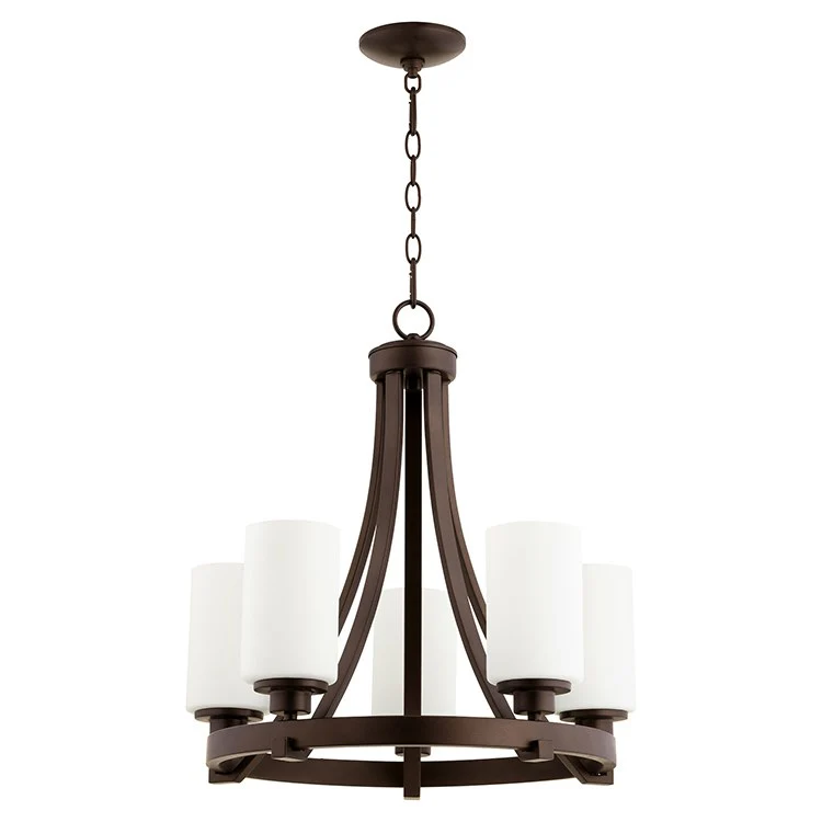 Lancaster Five-Light Chandelier - Frankwebs