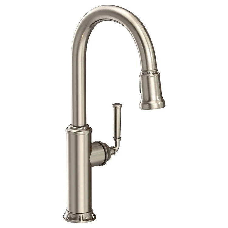 Kitchen Faucet Gavin 1 Lever ADA Polished Gold PVD Pull Down Spout Height 10-3/8 Inch 1.8 Gallons per Minute - Frankwebs