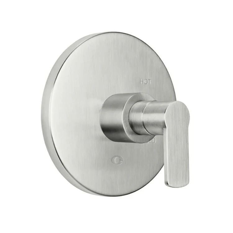 Pressure Balance Valve Trim Arpeggio Round 1 Lever Satin Nickel ADA - Frankwebs