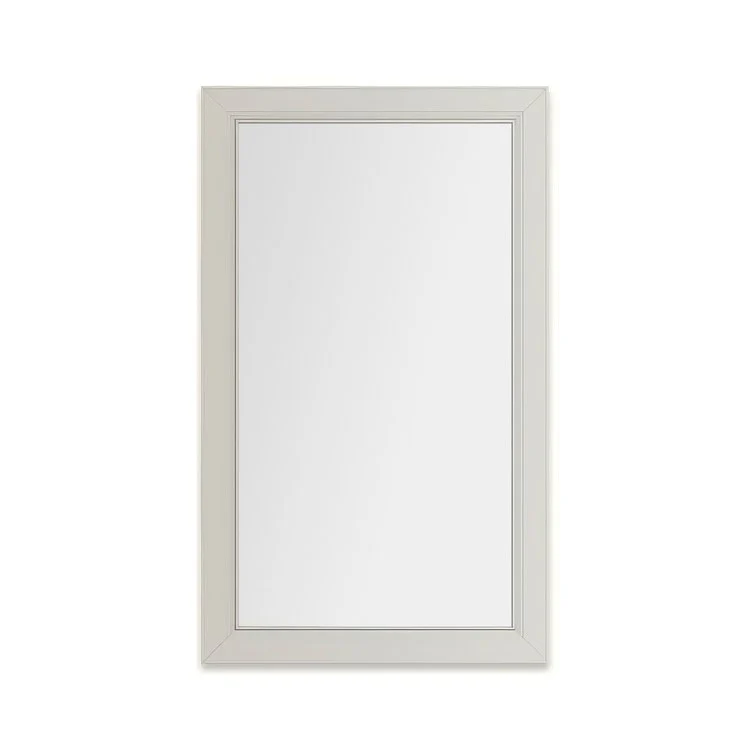 Medicine Cabinet Main Line 24 x 40 Inch 1 Doors Framed Mirror Brushed Black Flat Top Merion Frame Slow Close Hinges 4 Inch - Frankwebs