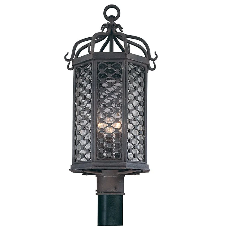 Los Olivos Three-Light Outdoor Post Lantern - Frankwebs