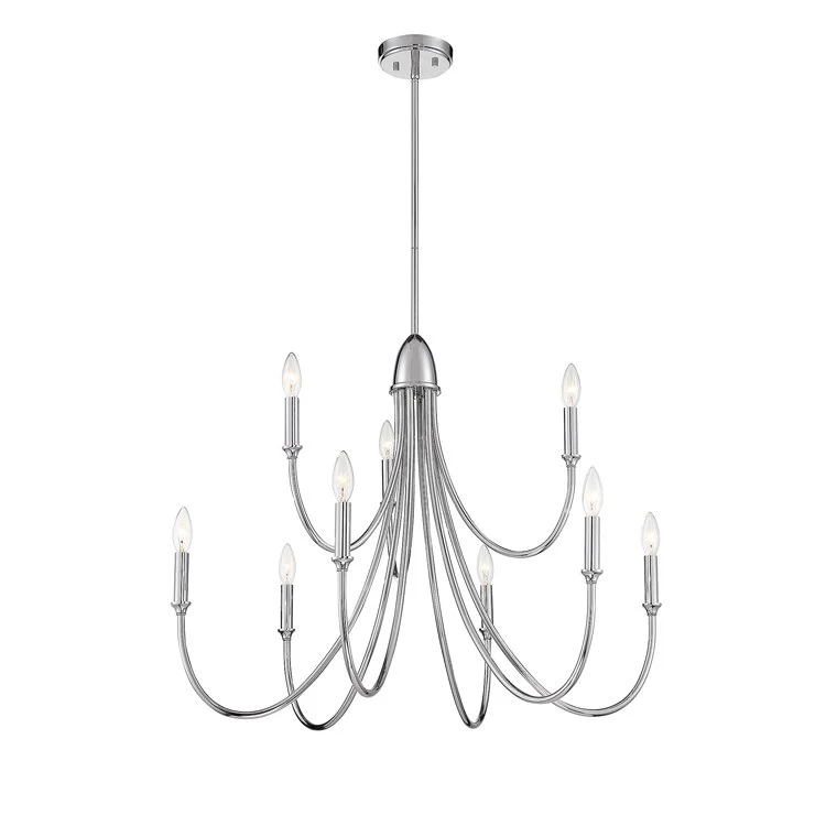 Cameron Nine-Light Chandelier - Frankwebs