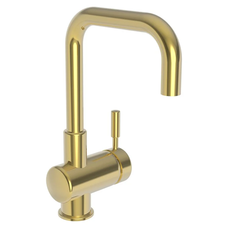 East Square Single Handle Bar/Prep Faucet - Satin Gold PVD - Frankwebs