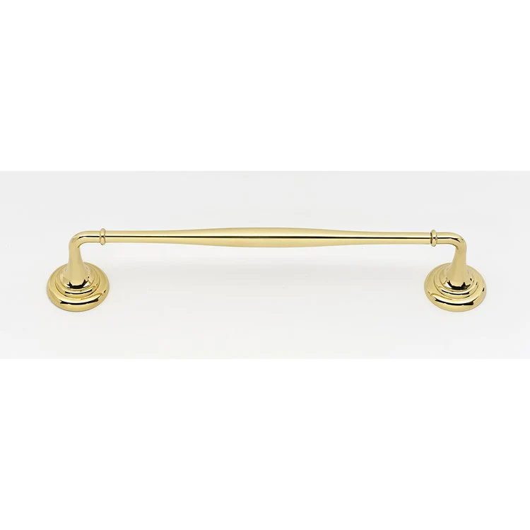 Towel Bar Charlie's Bath 12 Inch Polished Chrome Brass 2-3/4 Inch - Frankwebs