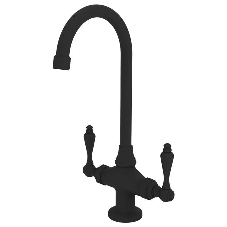Nadya Two Handle Bar/Prep Faucet - Midnight Chrome - Frankwebs