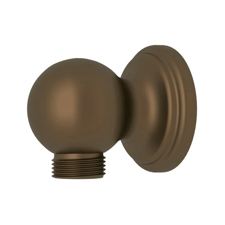 Handshower Elbow Wall Outlet 2.25 Inch Brass Polished Nickel 1/2IN FNPT for Shower Hose/Handshower - Frankwebs