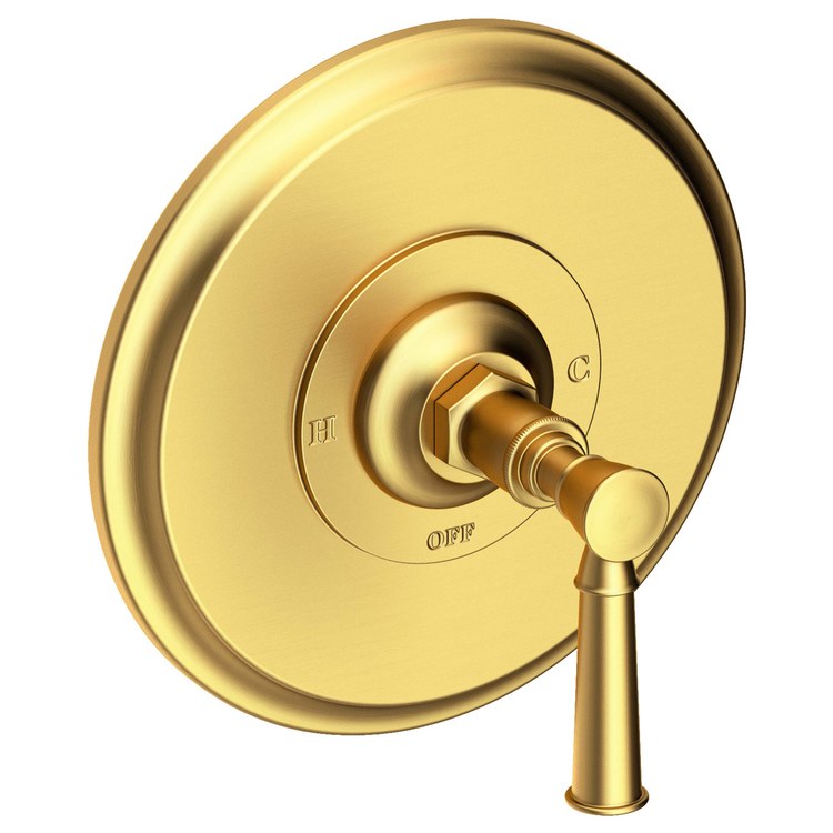 Pressure Balance Valve Trim Vander Round 1 Lever Antique Brass ADA Depth 4 Inch - Frankwebs