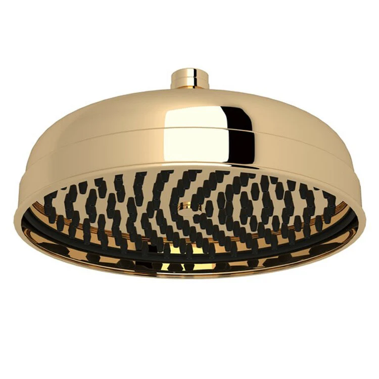 Showerhead 1 Function Transitional Polished Nickel 8 Inch 1.8 Gallons per Minute Round Rain - Frankwebs
