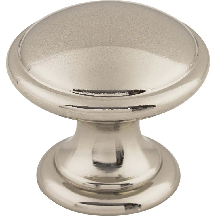 Knob Dakota Rounded Brushed Satin Nickel Zinc Alloy 1-1/4 x 1-1/4 x 1-1/5 Inch 1-1/5 Inch - Frankwebs