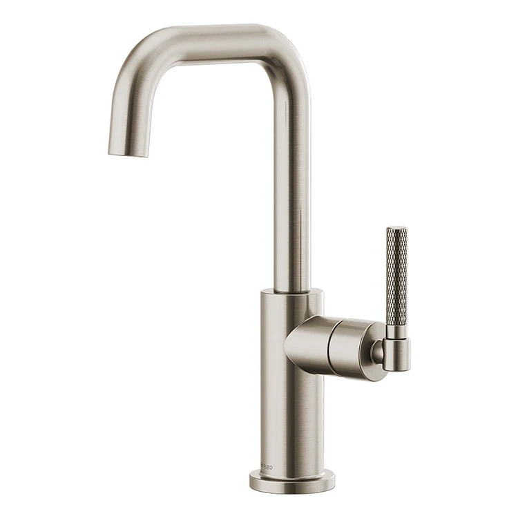 Litze Single Handle Bar Faucet with Square Spout/Knurled Handle - Frankwebs
