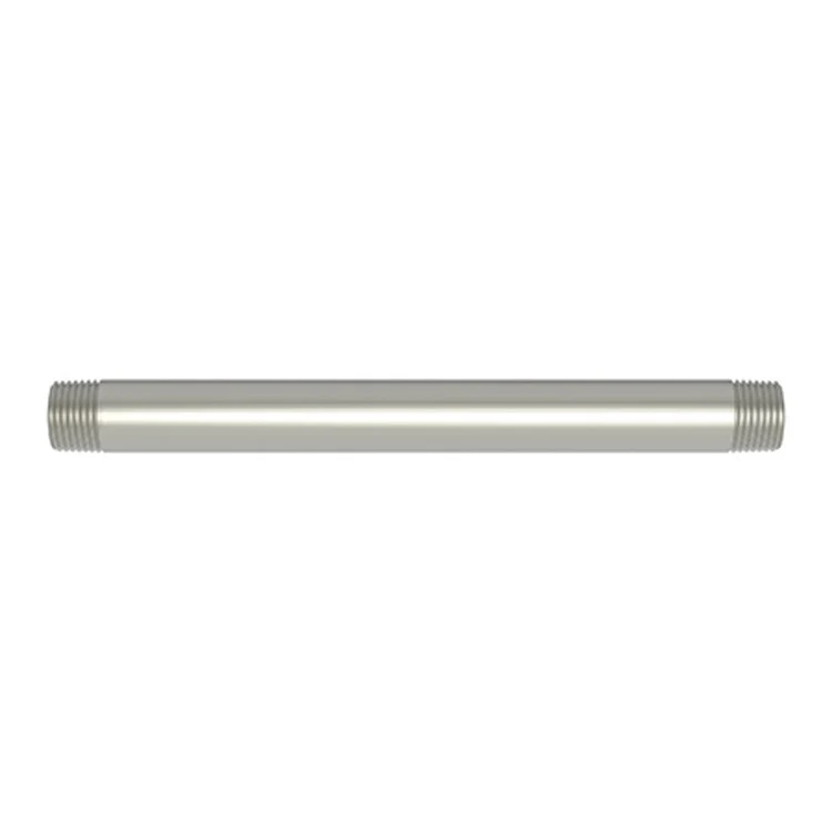 Shower Arm Polished Brass Uncoated Living 8 Inch 1/2