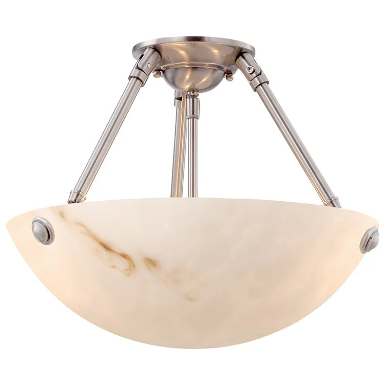 Virtuoso II Three-Light Semi-Flush Mount Ceiling Fixture - Frankwebs