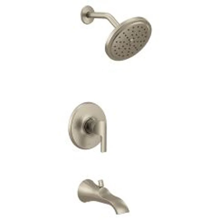 Tub and Shower Trim Doux M-Core Eco-Performance 1 Lever Brushed Nickel ADA 1.75 Gallons per Minute - Frankwebs