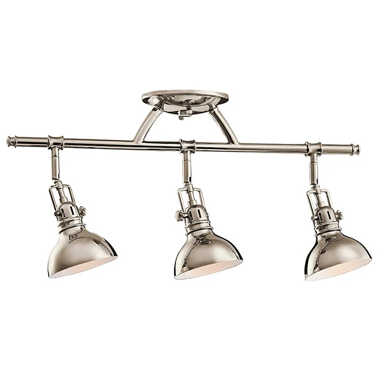 Hatteras Bay Three-Light Halogen Rail Lighting Fixture - Frankwebs