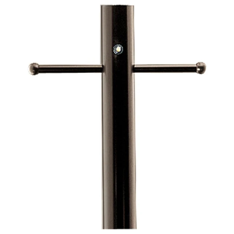 Outdoor 7' Aluminum Post with Photocell/Ladder Rest - Frankwebs